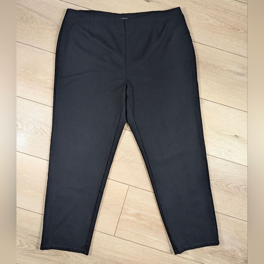 Eileen Fisher Pull On Trousers Womens Size 2X, Career, Professional, Minimalist